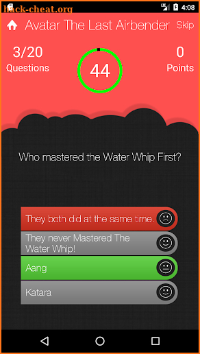 Unofficial Avatar The Last Airbender - AANG Trivia screenshot