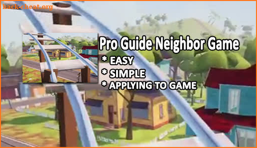Unofficial Guide and Secrets for Neighbor Game screenshot