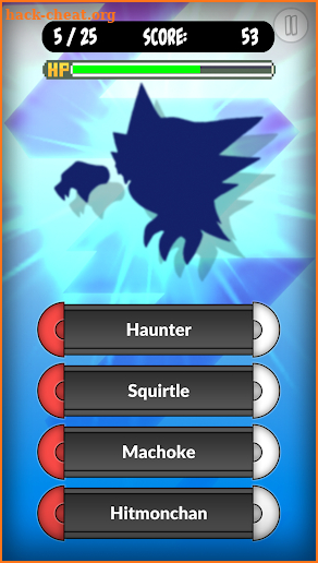 Unofficial Pokémon Quiz screenshot
