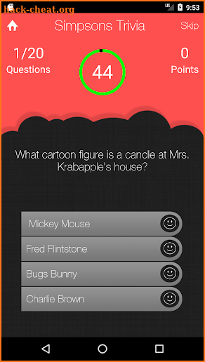 UnOfficial The Simpsons Trivia Quiz Fun Game screenshot