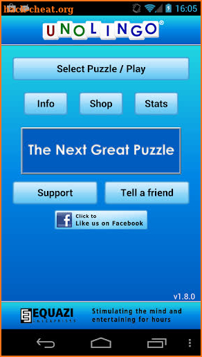 Unolingo: No Clue Crosswords screenshot