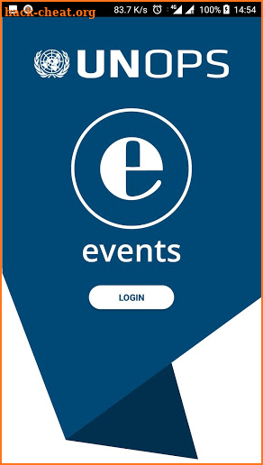 UNOPS Events screenshot