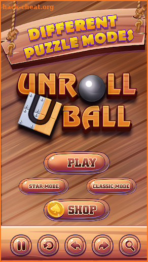 Unroll Ball - Slide Puzzle Game screenshot