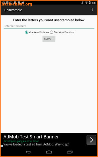 Unscramble Letters and Words screenshot