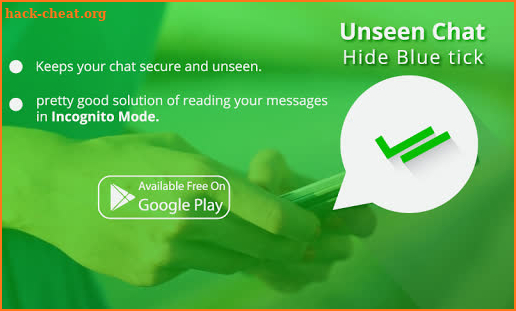 Unseen Chat, Hide Blue Ticks from Chat screenshot