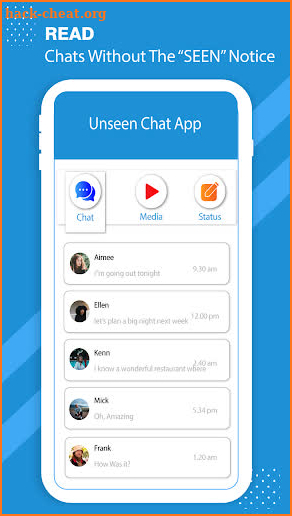 Unseen chat – Hide mask chat screenshot