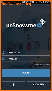 unSnow.me screenshot