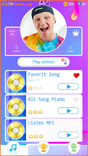 Unspeakable Piano Tiles Game screenshot
