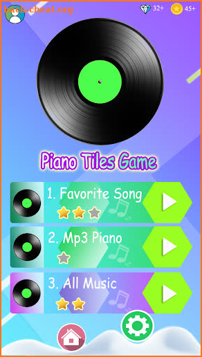 Unspeakable Piano Tiles game screenshot