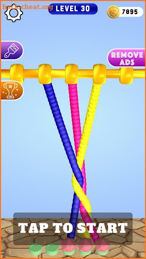 Untangle Rope 3d: untie the knot and master tangle screenshot