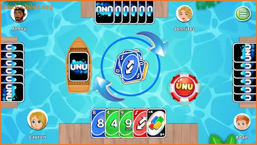 UNU - Crazy 8 Card Game: Card War on the Beach screenshot
