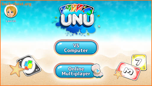 UNU - Crazy 8 Card Game: Card War on the Beach screenshot