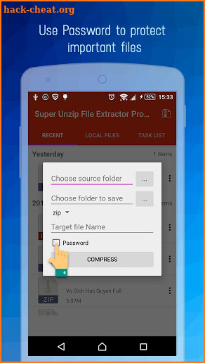 Unzip File Extractor – Rar Zip File Extractor Pro screenshot