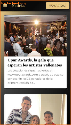 Upar Awards screenshot