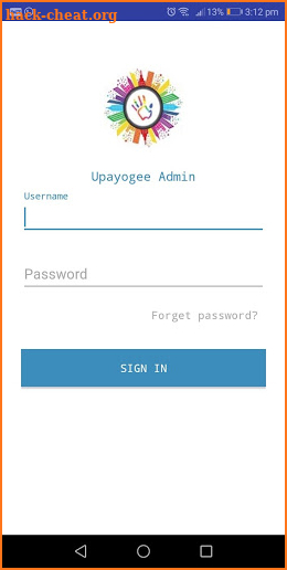 Upayogee Admin screenshot