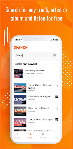 Upbeat: Music Streaming Player screenshot