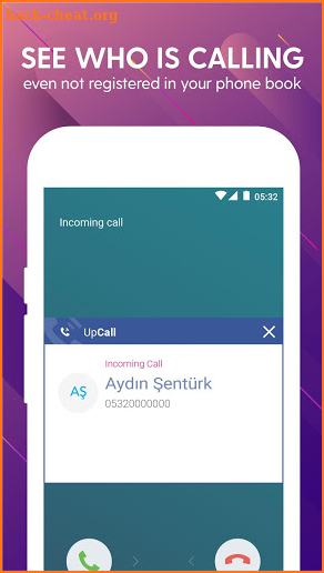 Upcall - Unknown Caller Identifier screenshot