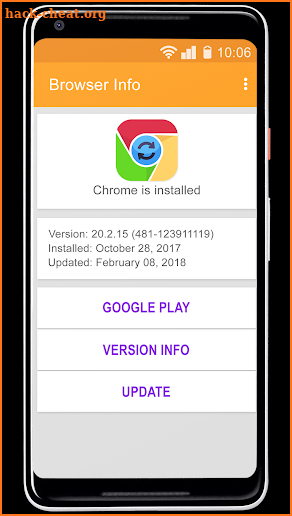 Update for Chrome screenshot