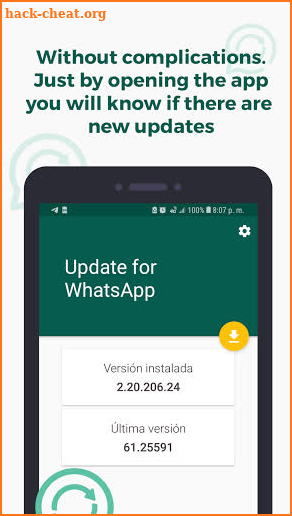 Update for WhatsApp screenshot