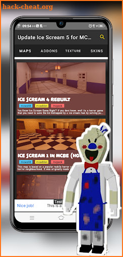 Update Ice Scream 5 for MCPE screenshot