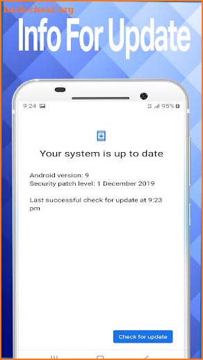 Update Software Info: Update phone App for Android screenshot