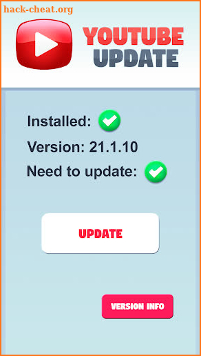 Update ỲouTubȇ ⏩ ỲT Updater screenshot