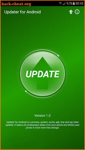 Updater for Android™ screenshot