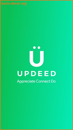 UPDEED: A Positive Space on Internet screenshot