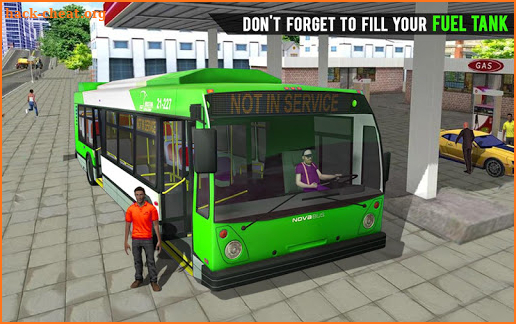 Uphill Bus Game Simulator 2019 screenshot