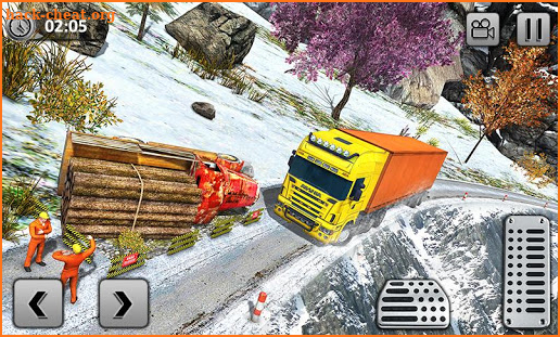 Uphill Cargo Transport Truck Driver 2019 screenshot