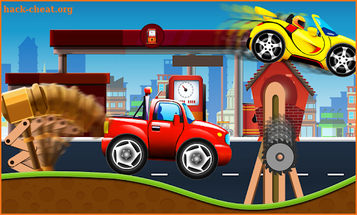 Uphill Climbing Car Racing Games: Baby Fun Ride screenshot