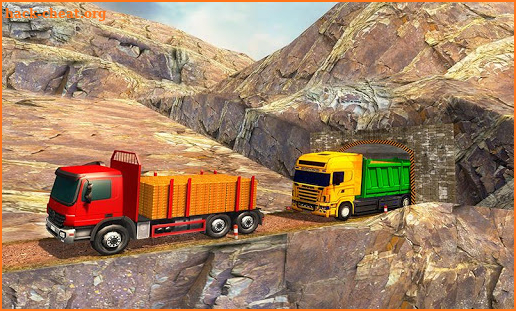 Uphill Gold Transporter Truck Drive screenshot