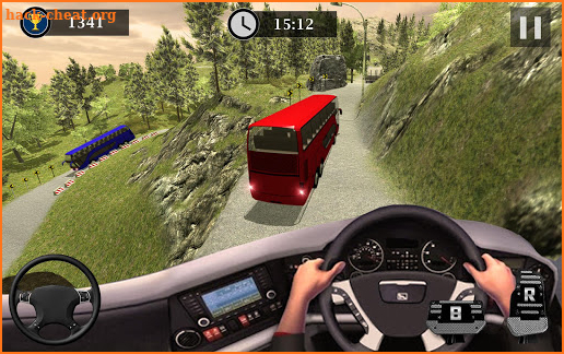 Uphill Off Road Bus Driving Simulator - Bus Games screenshot