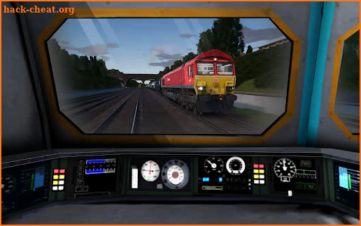 Uphill Train Track Simulator screenshot