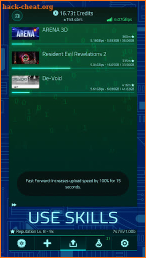 Upload Simulator screenshot