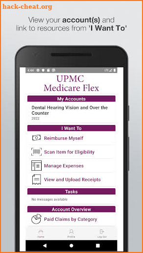 UPMC Medicare Flex screenshot