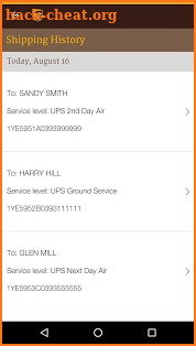 UPS Mobile screenshot