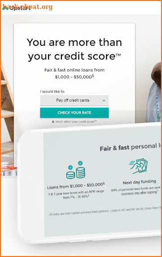 Upstart: Quick Loan - Cash Advance screenshot