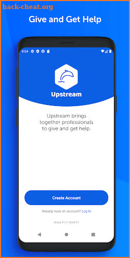 Upstream screenshot