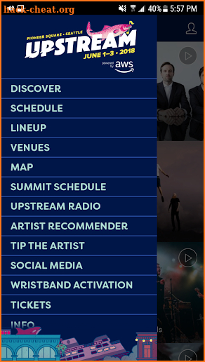 Upstream Music Fest + Summit screenshot