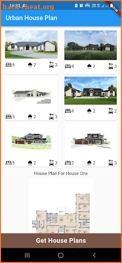 Urban House Plan screenshot