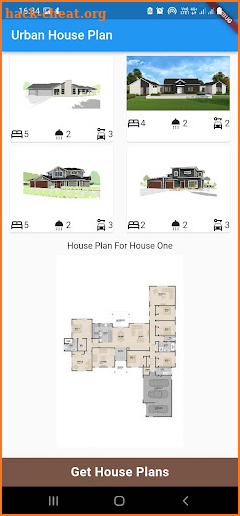 Urban House Plan screenshot