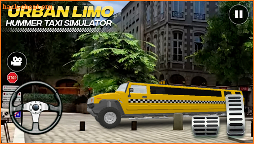 Urban Hummer Limo taxi simulator screenshot