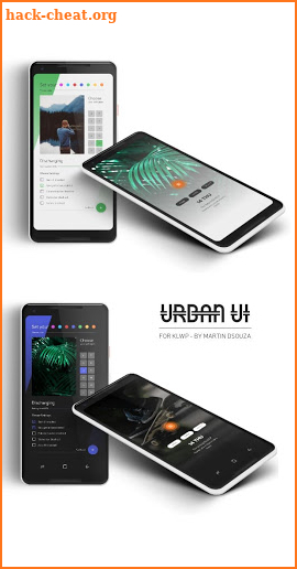 URBAN UI for KLWP screenshot