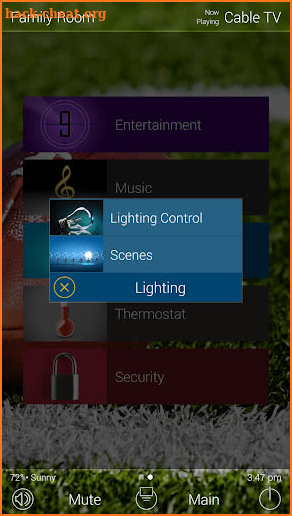 URC Total Control 2.0 Demo screenshot