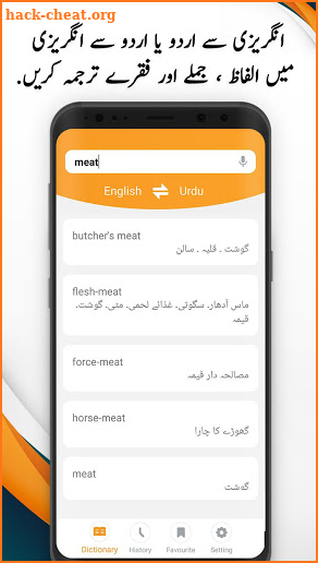 Urdu Dictionary screenshot