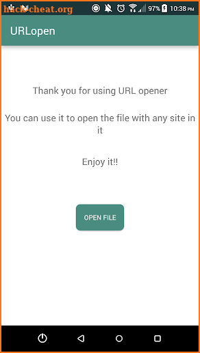 URL Opener screenshot