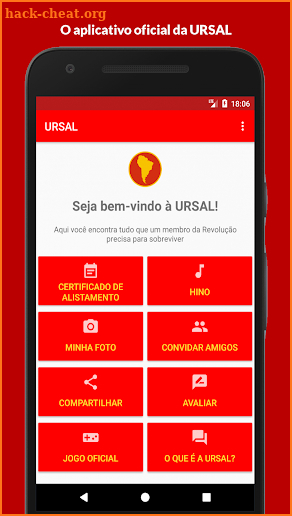 URSAL Oficial - Participe da Revolução screenshot