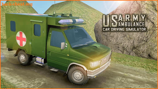 US Army Ambulance Driving Rescue Simulator screenshot