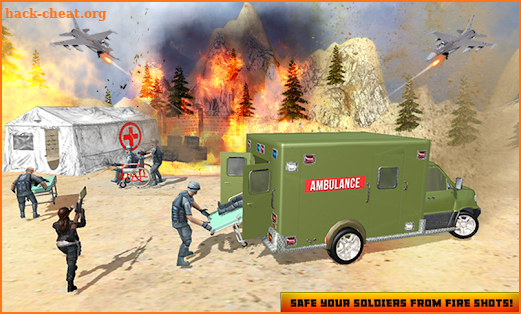 US Army Ambulance Rescue Game Simulator screenshot